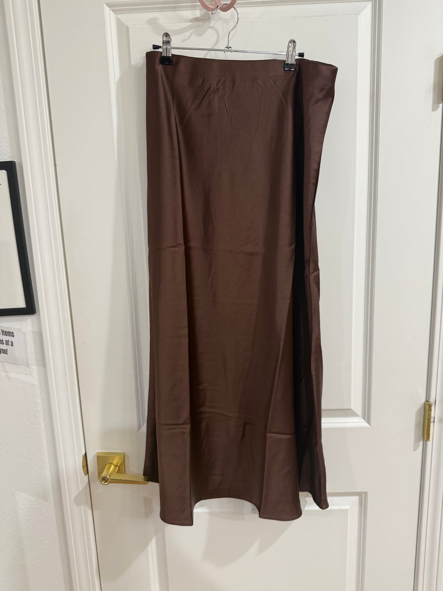 Lindsey Satin Midi Skirt (3 colors)