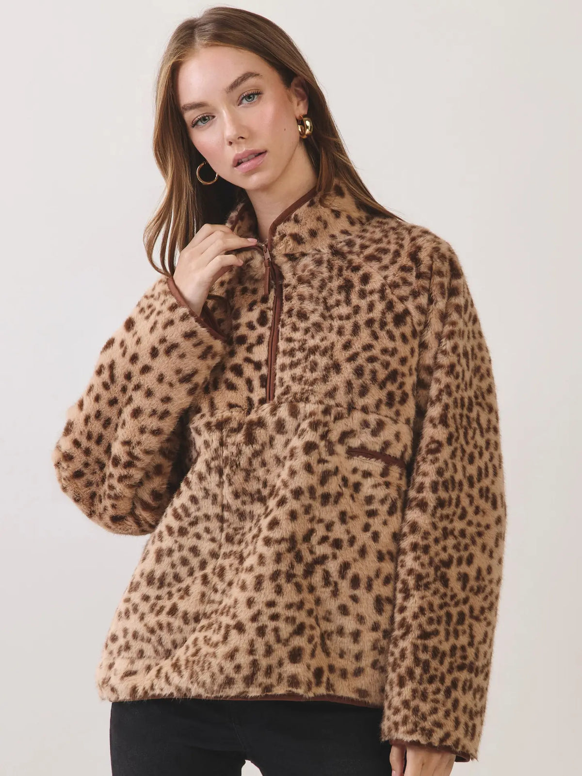 Eva leopard pullover