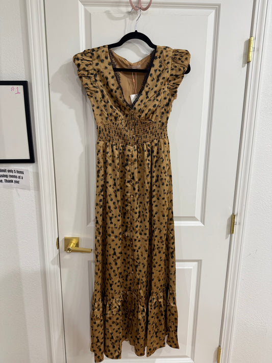 Michaelyn Leopard Midi