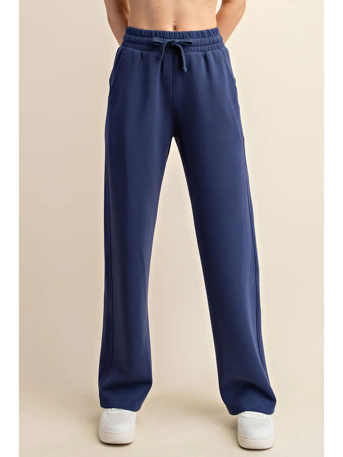 Navy modal pant