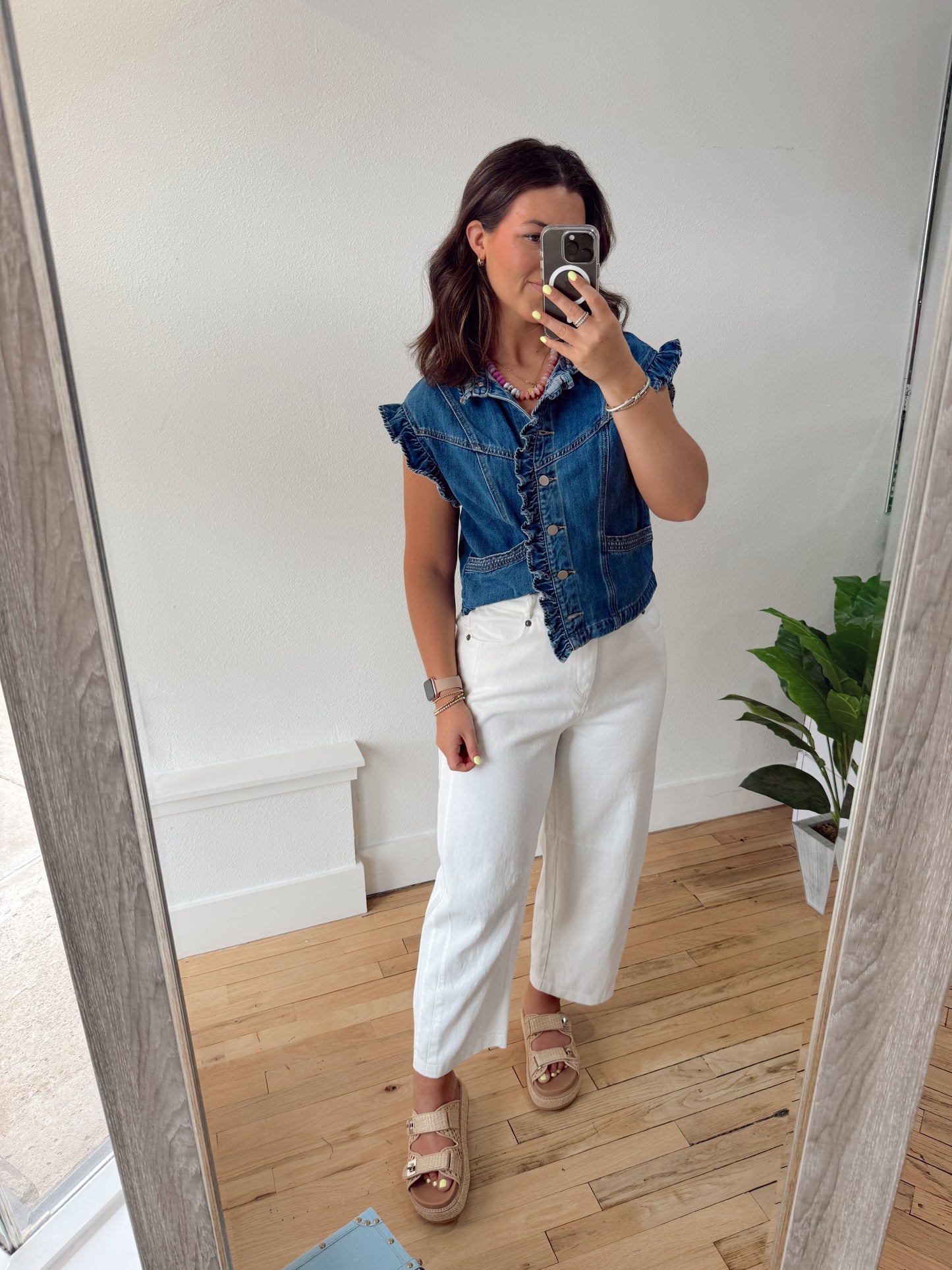daile denim top