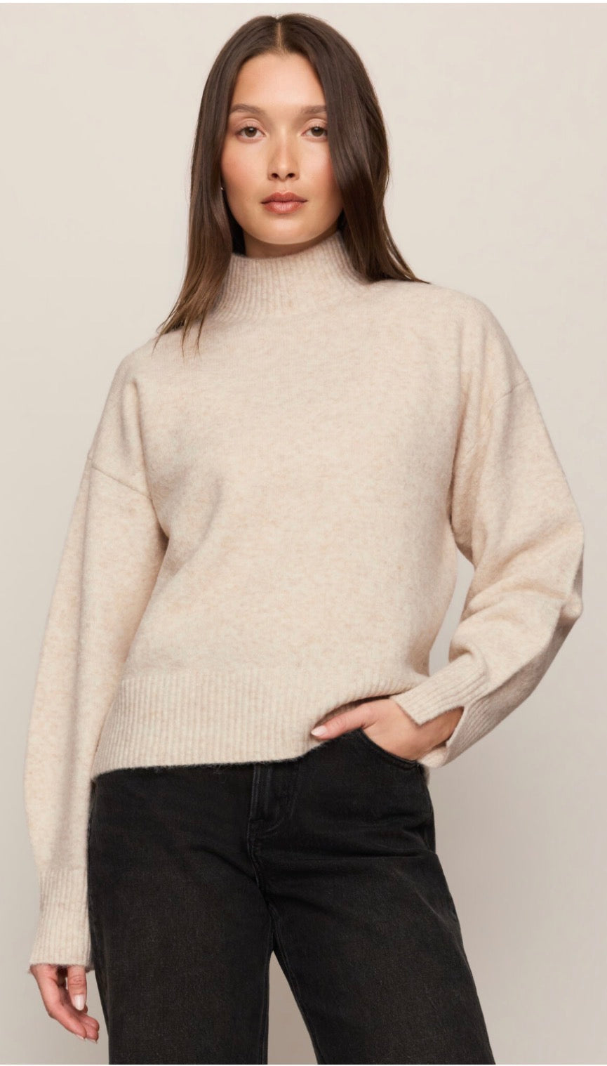 Nessa sweater light oatmeal Heather - Z Supply