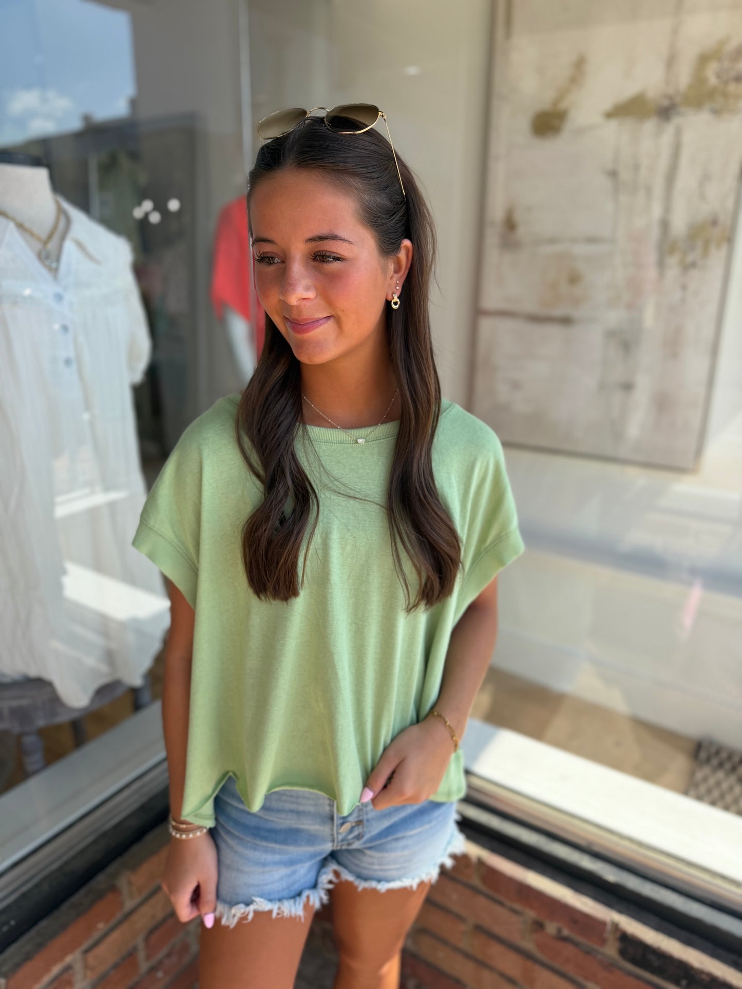 hailey cut out top (3 colors)