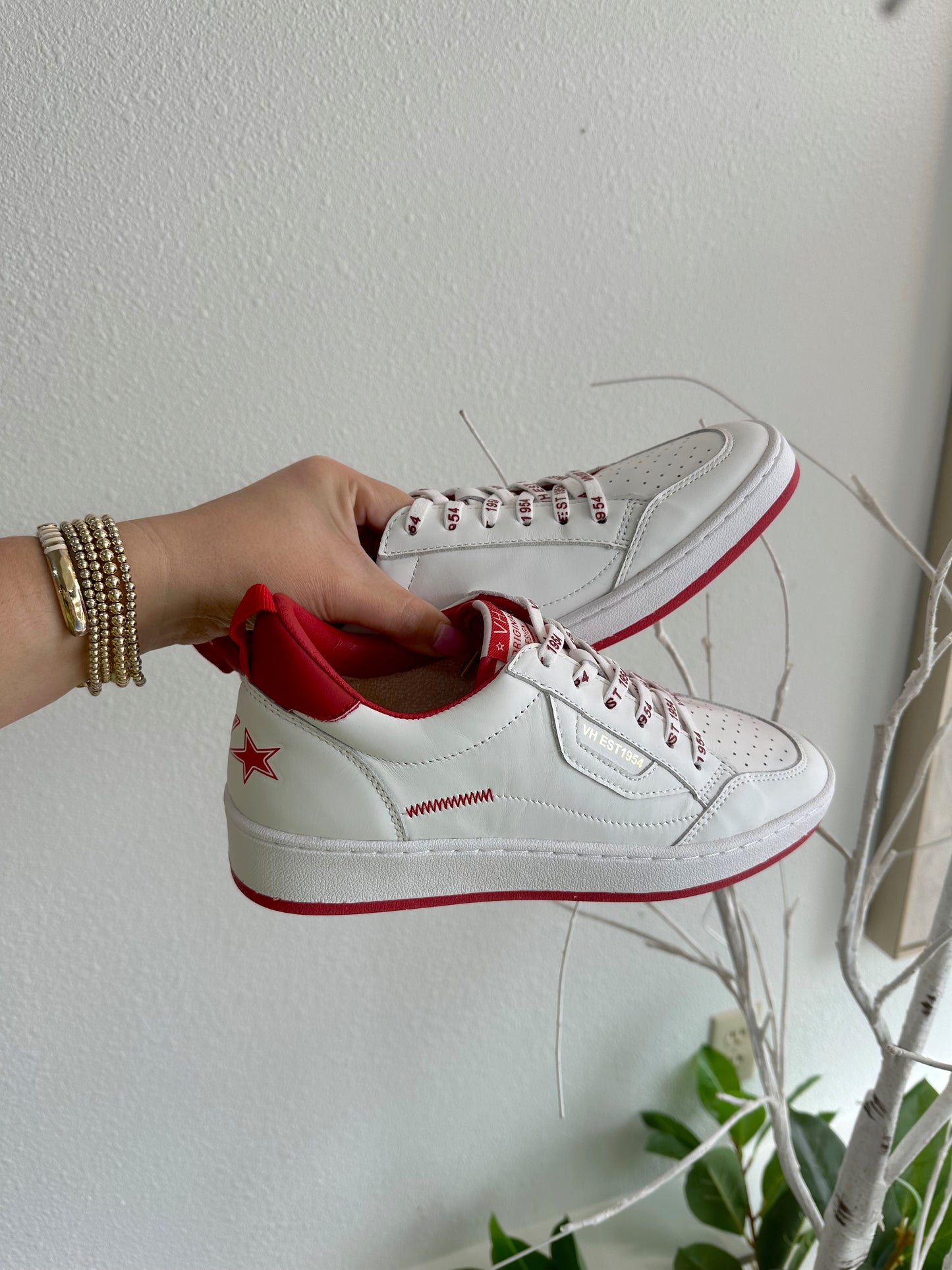 Vintage Havana white/red sneaker