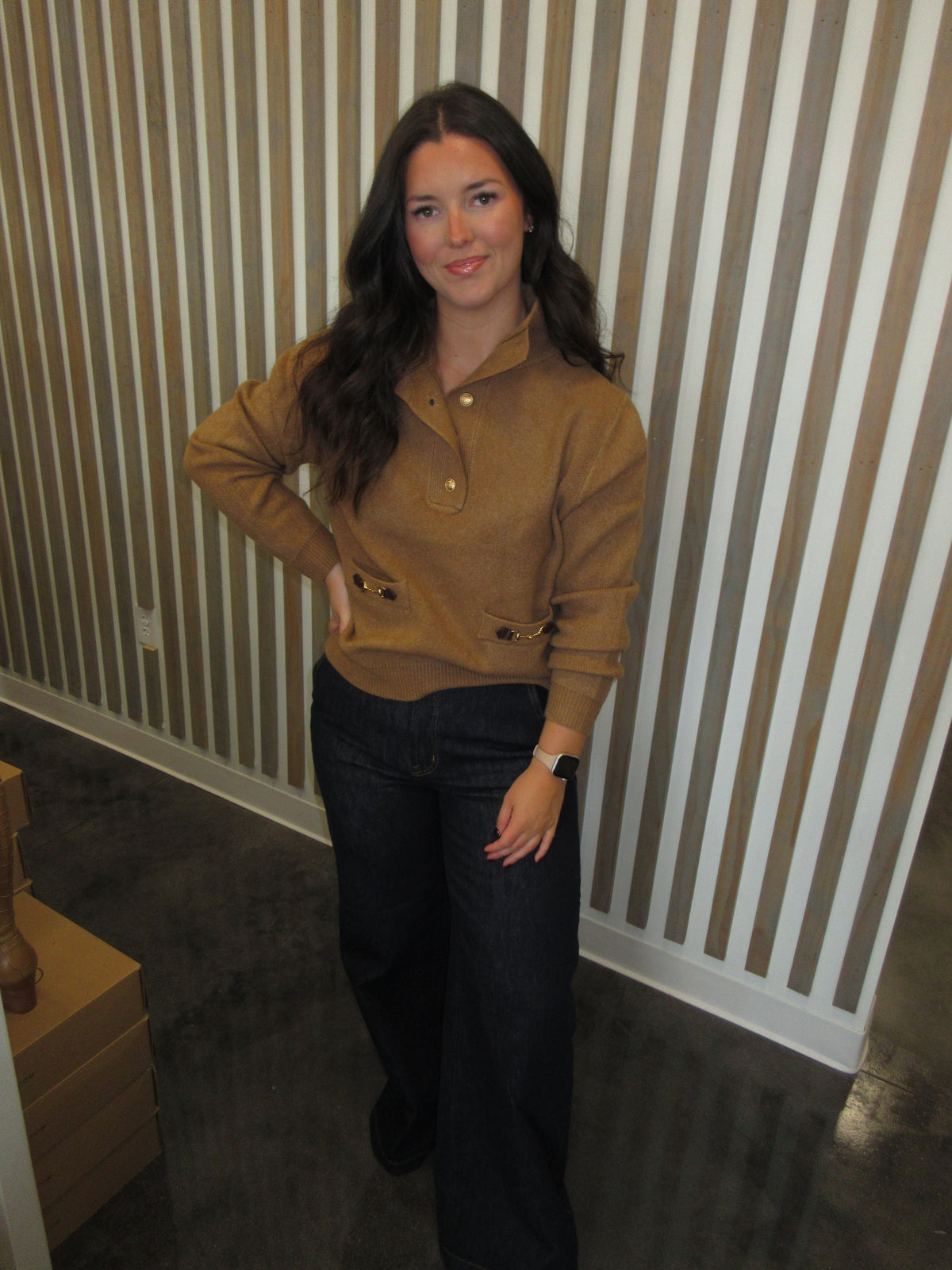 Leigha sweater top