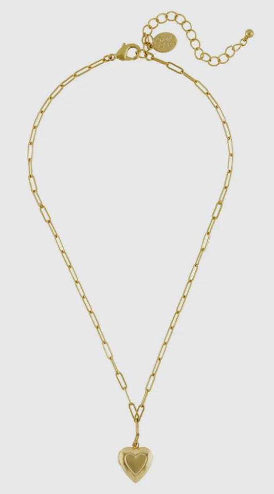 Small Locket Necklace - Susan Shaw