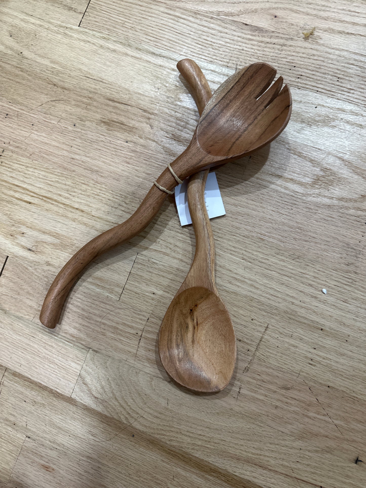 Mango Wood Curvy Sever set