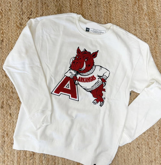Arkansas Mascot Chenille