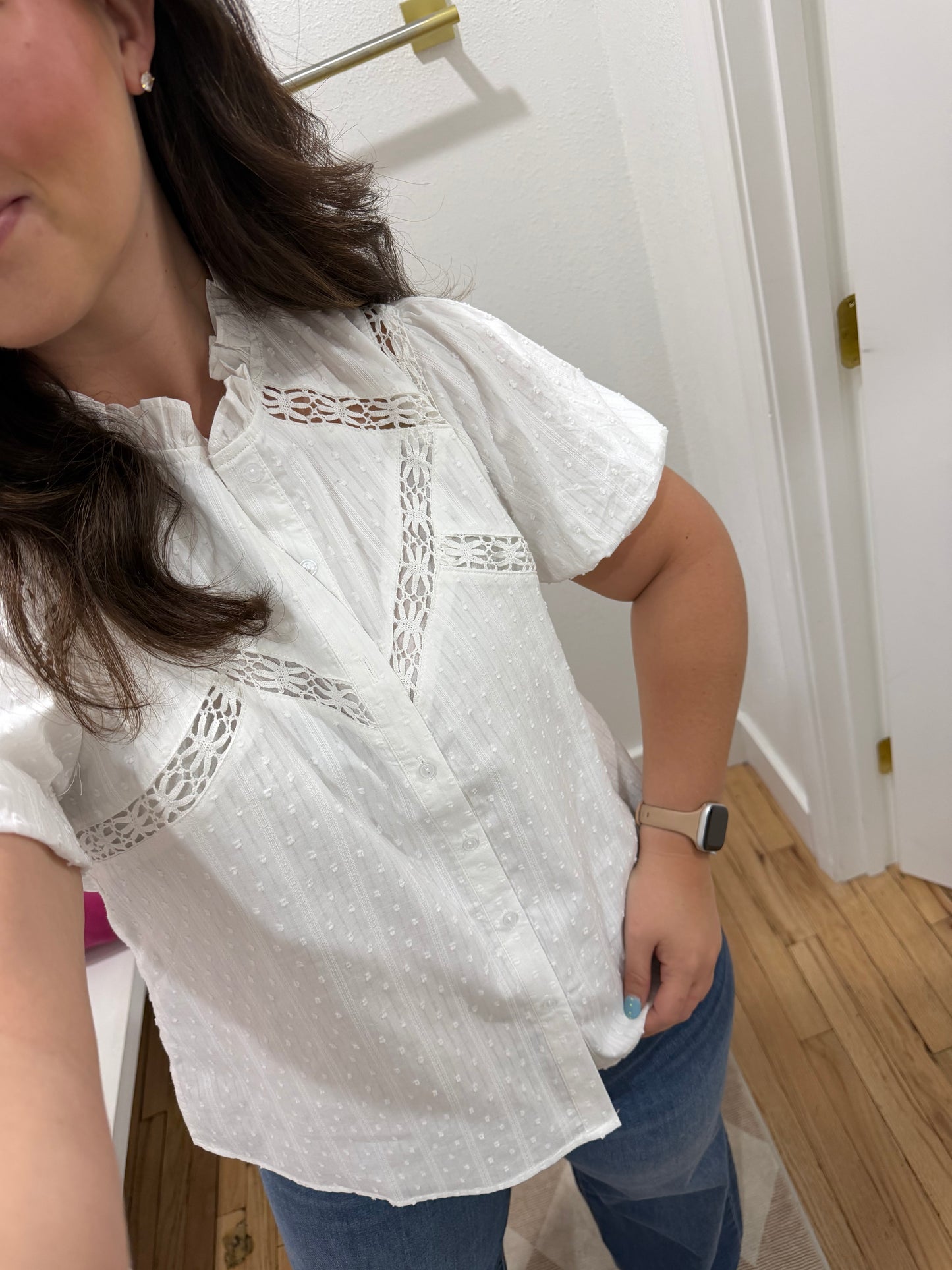 Lacey top