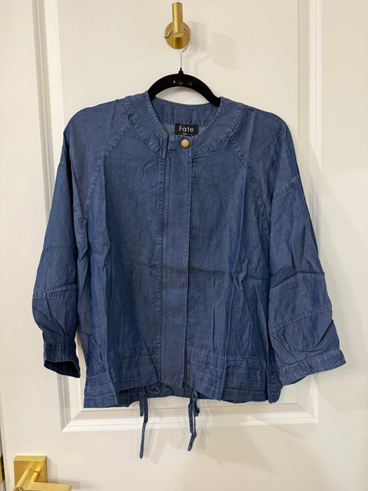 denim tencel jacket