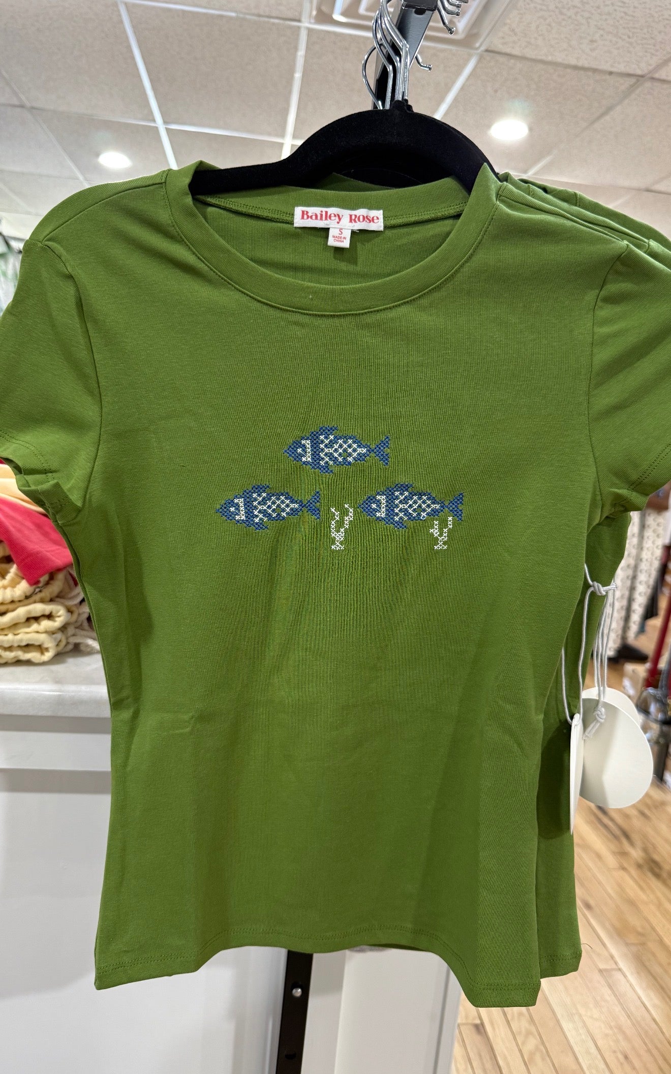 Basil Fish tee