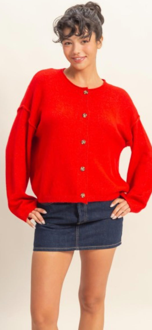 lexi cardi-red