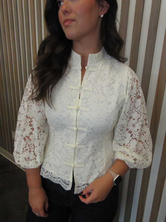 Jefferson lace top