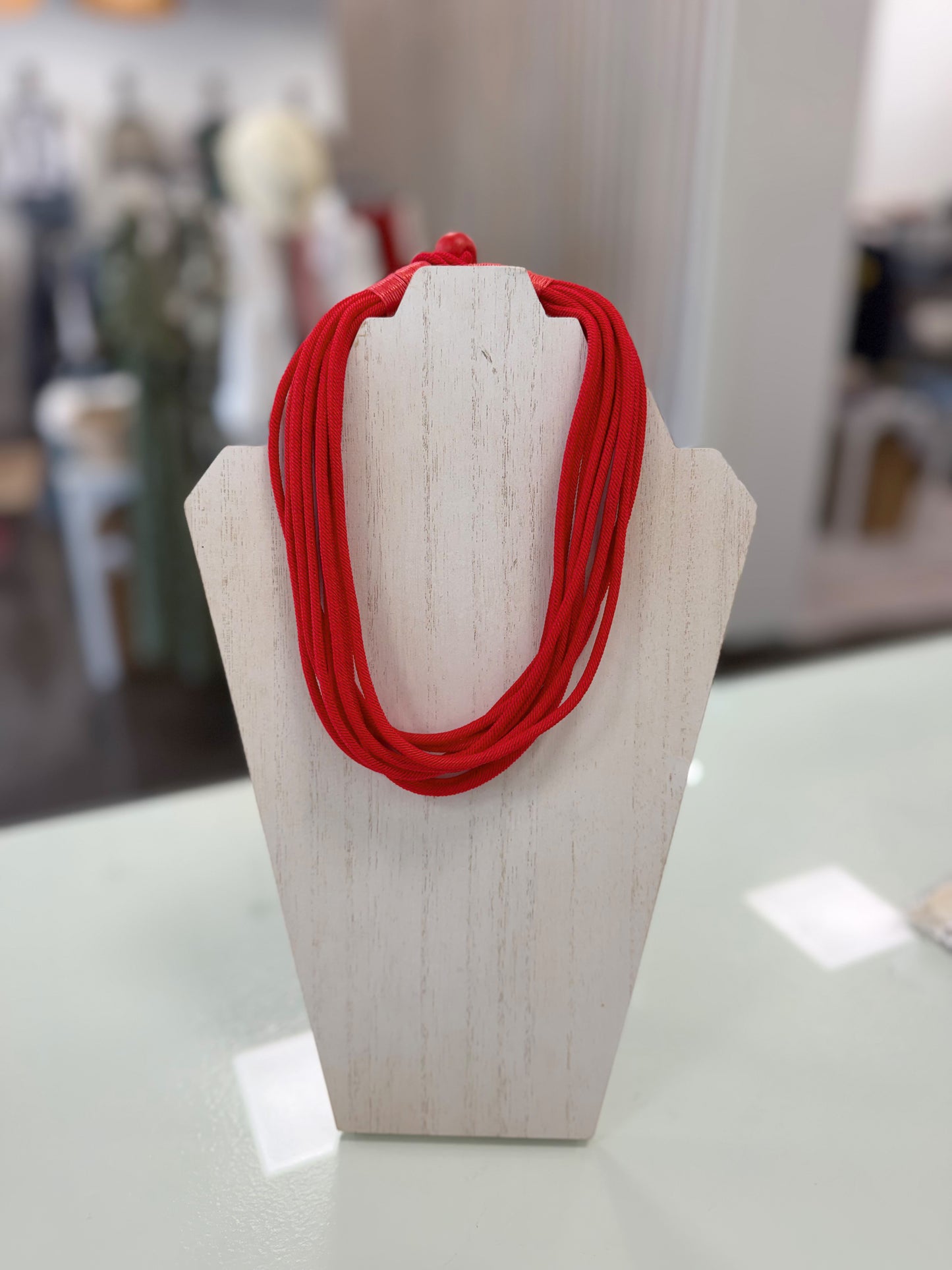 Multi strand rope necklace (2 colors)