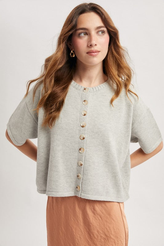 Lemon button sweater (5 colors)