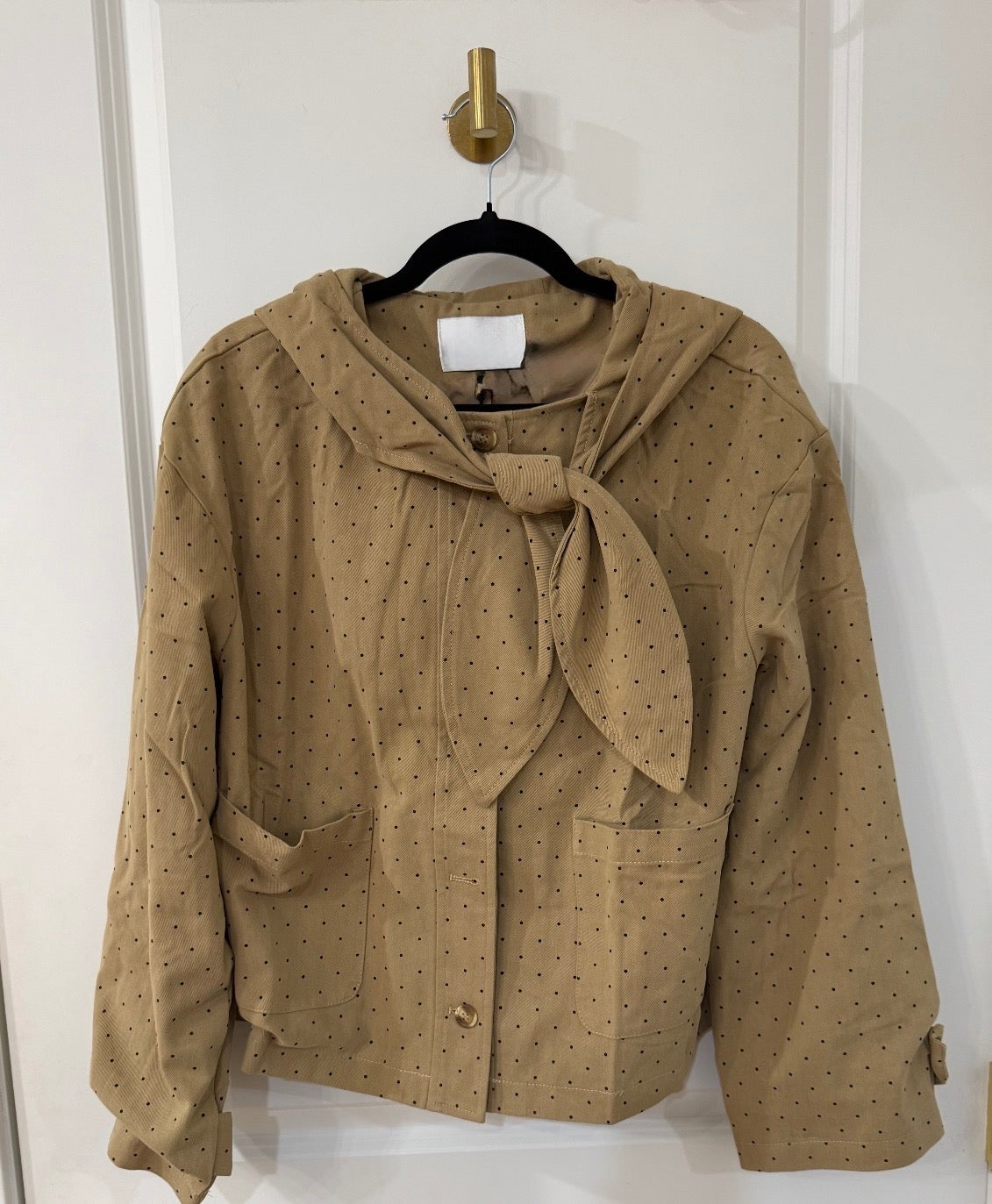 Beige Dot jacket