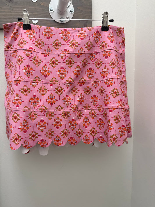 London Floral Scallop Skort - Karlie