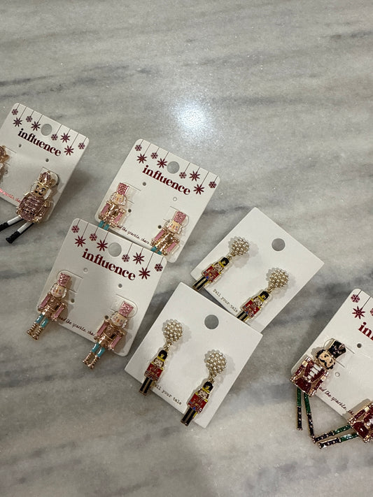 Nutcracker earrings