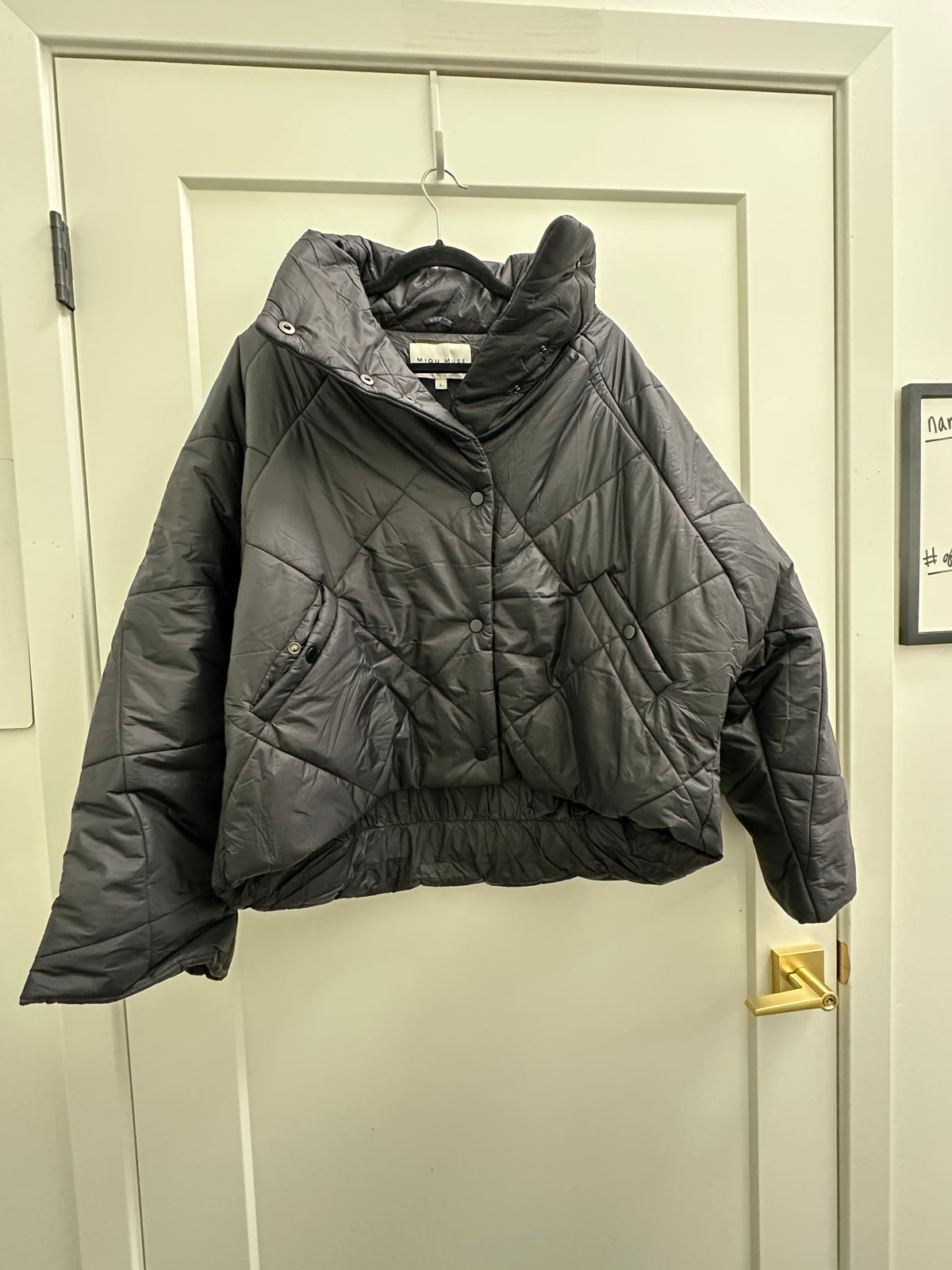 Quilted puffer jacket (2 colors)