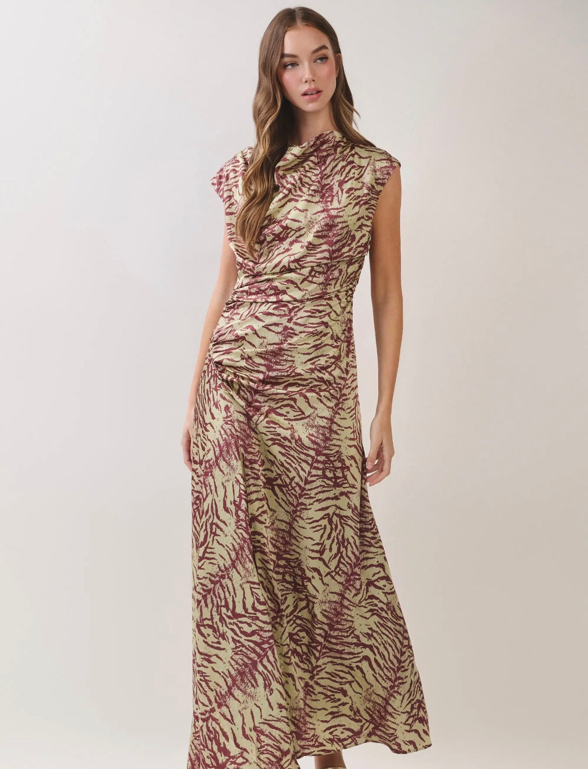 London zebra midi