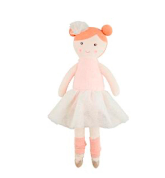 Orange Ballerina Doll