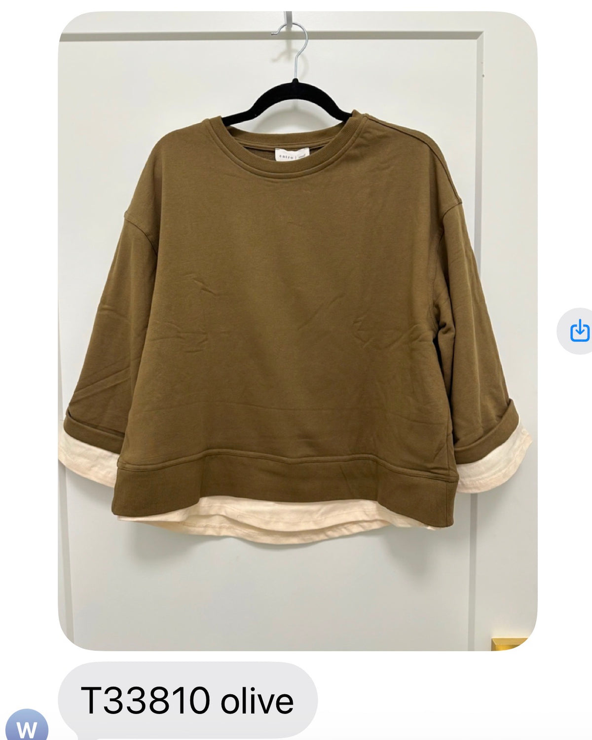Adalee top (2 colors)
