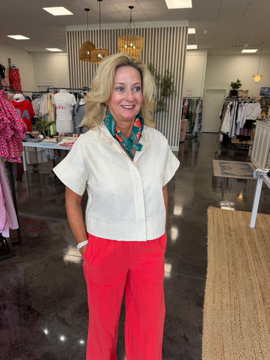 Linen top