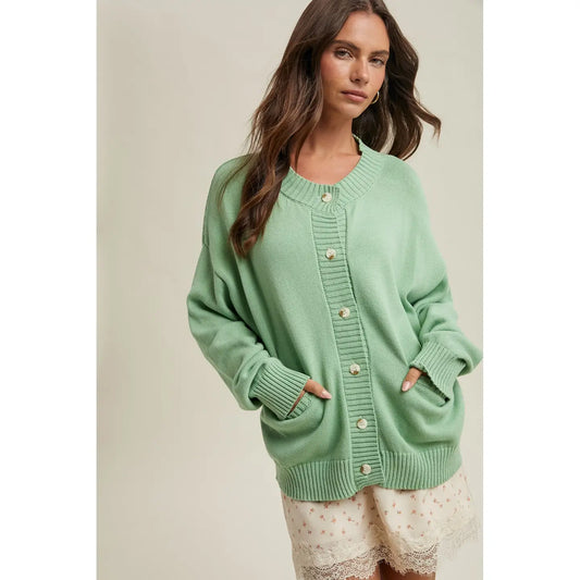 Sage L/S Cardi
