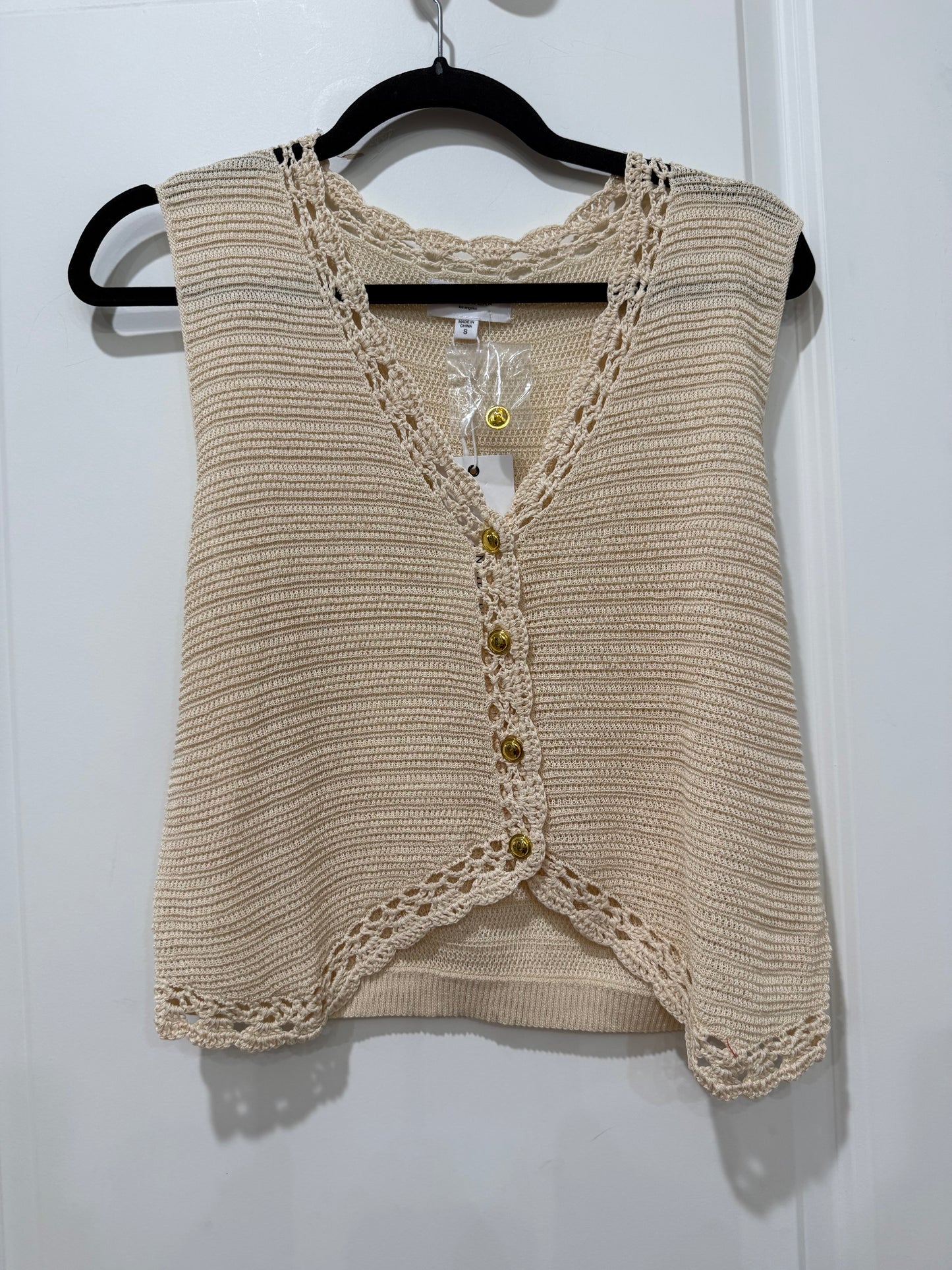 Crochet vest
