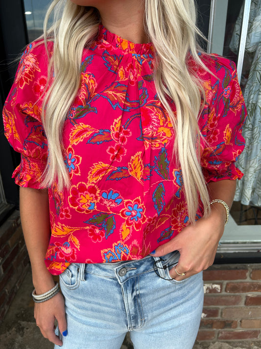 Lorie Floral Blouse