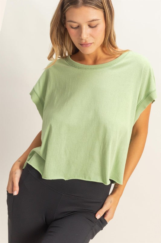 hailey cut out top (3 colors)