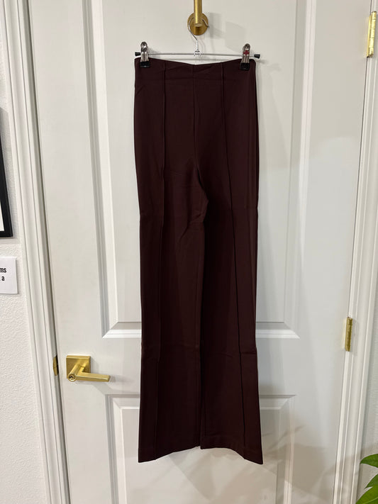 PONTE HIGH RISE PINTUCK SEAM WIDE