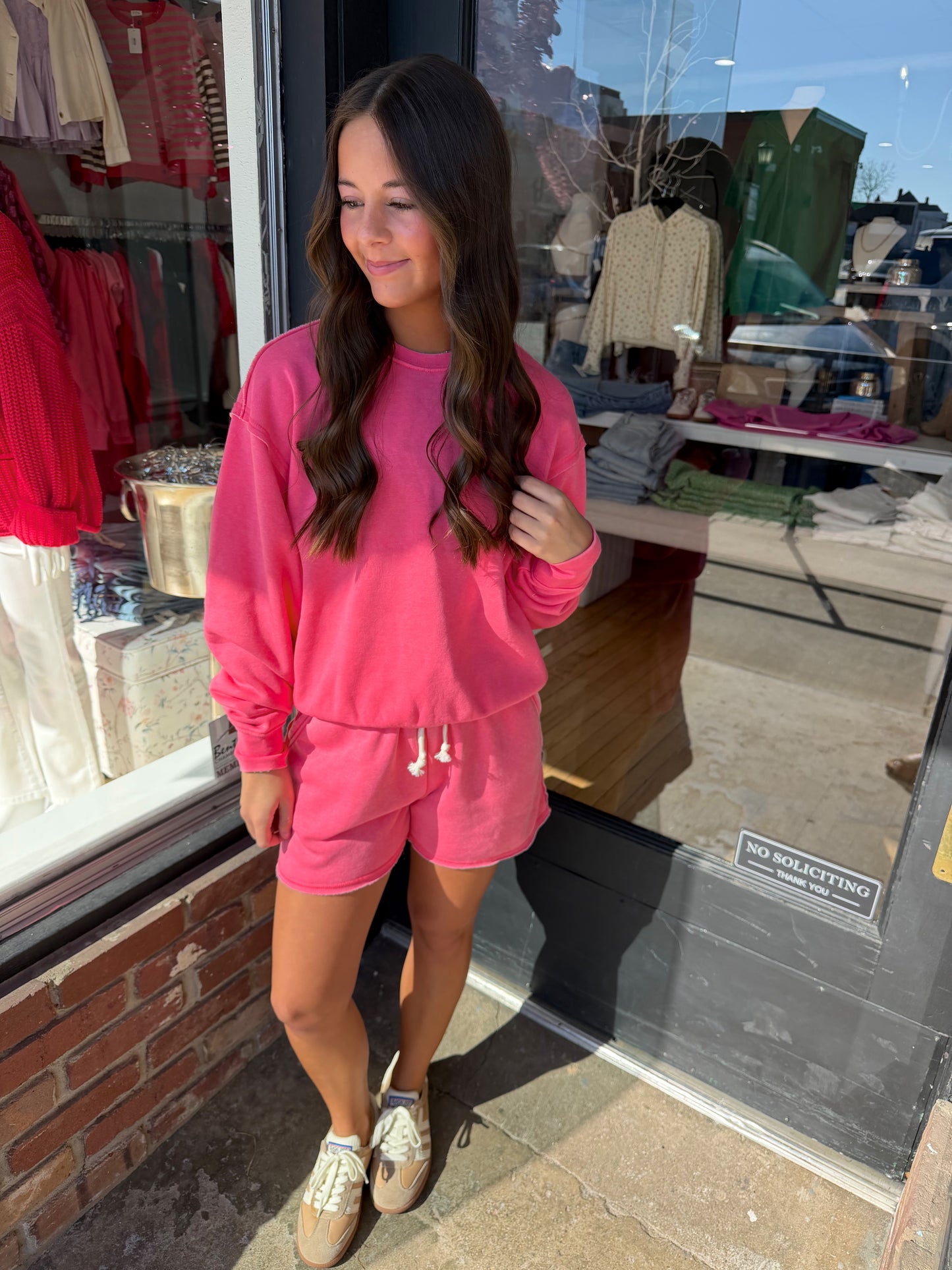 cozy short set (2 colors)
