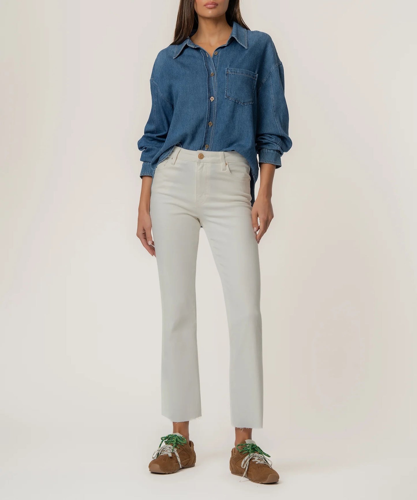 KUT- Kelsey High Rise Ankle (Ecru)