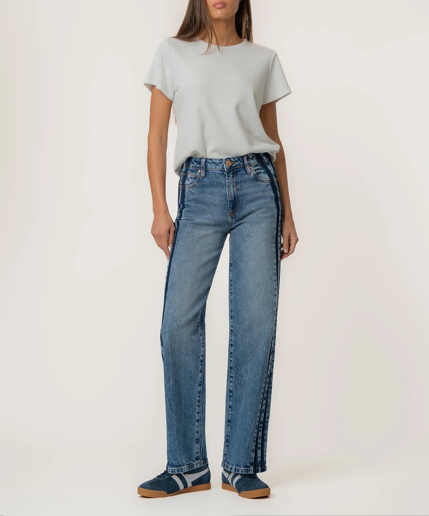 KUT-Sienna High rise straight jean