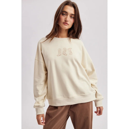 Cowboy Boots Sweatshirt