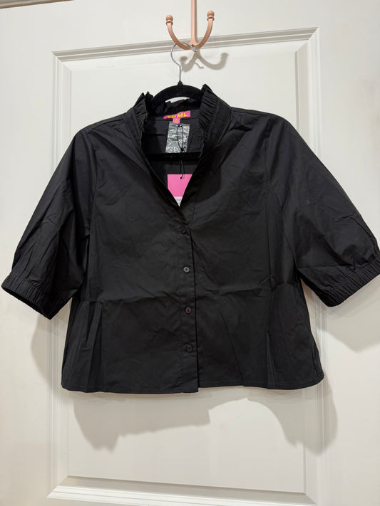 short sleeve vneck top (2 colors)