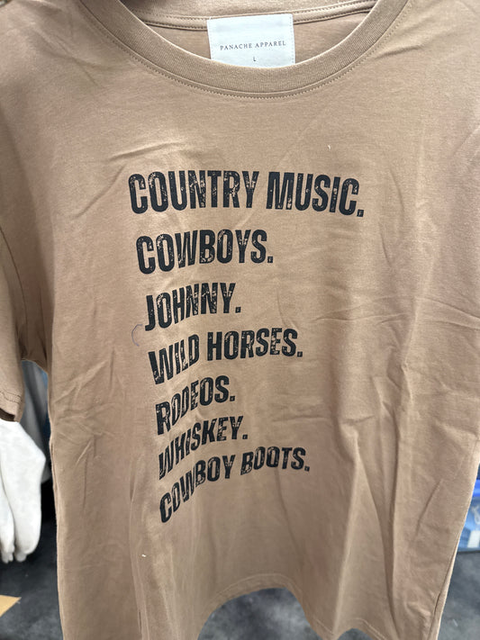 Country Music tee