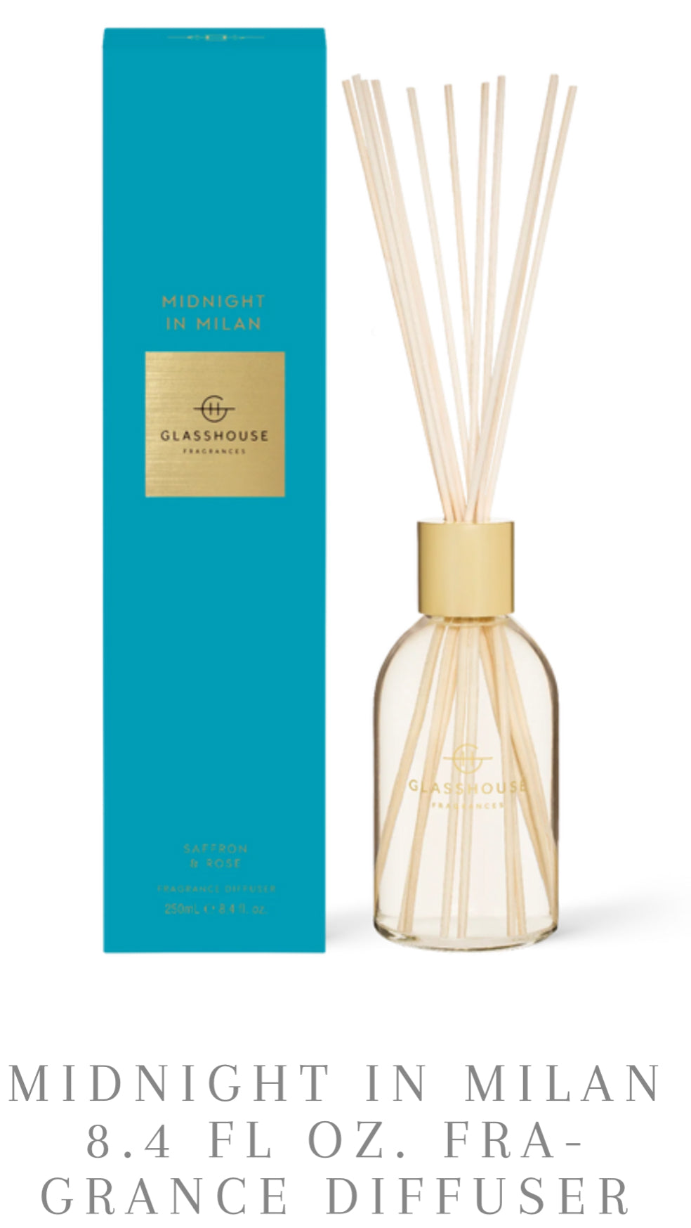 Glasshouse Diffusers (multiple scents)