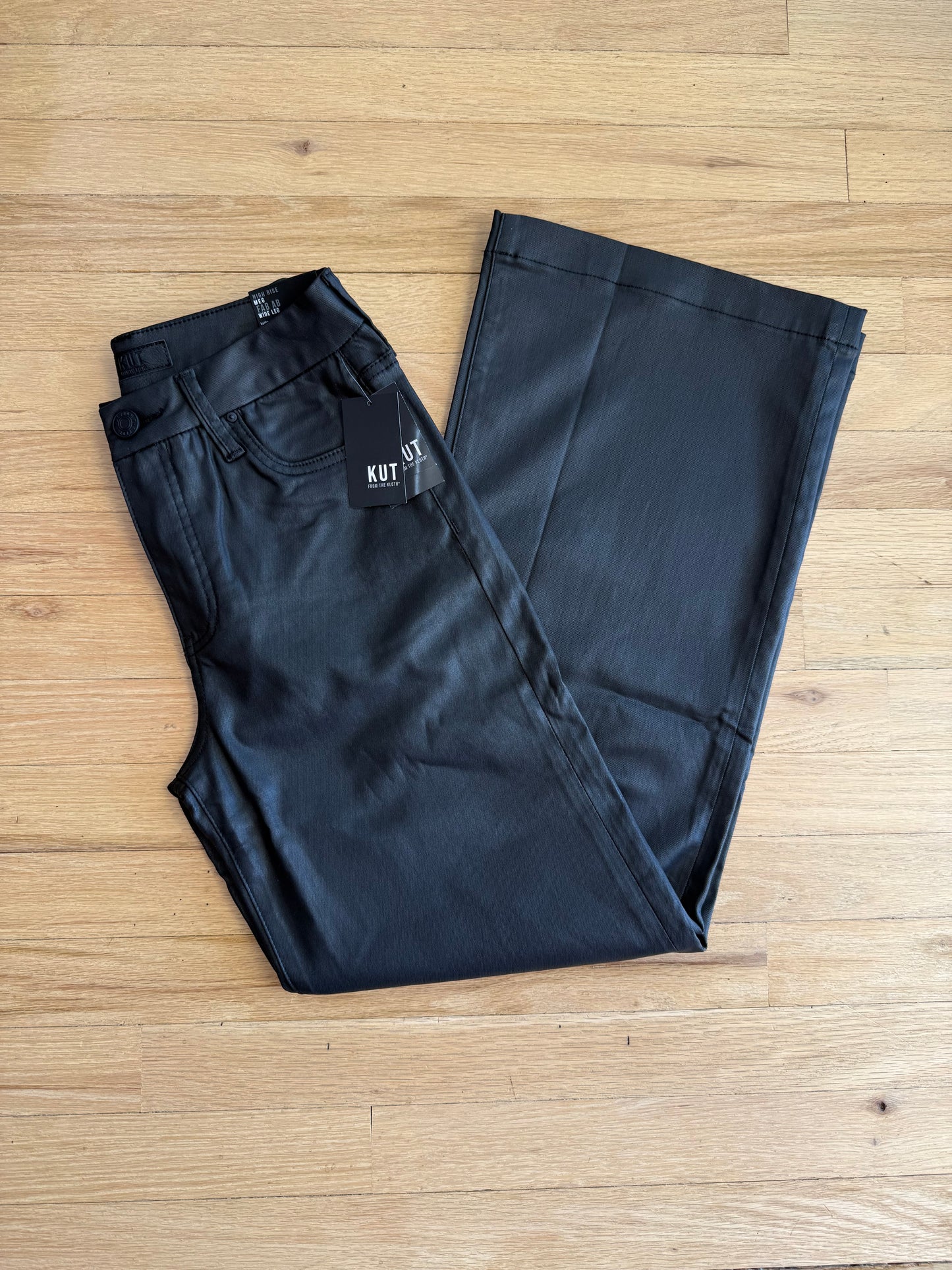 KUT - MEG HIGH RISE matte black