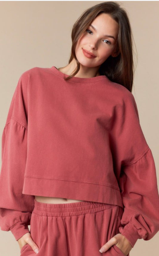 Perry Mauve Top