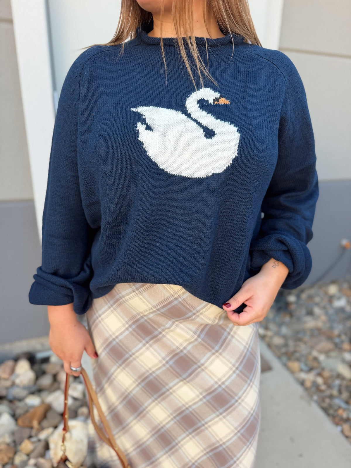 Swan sweater