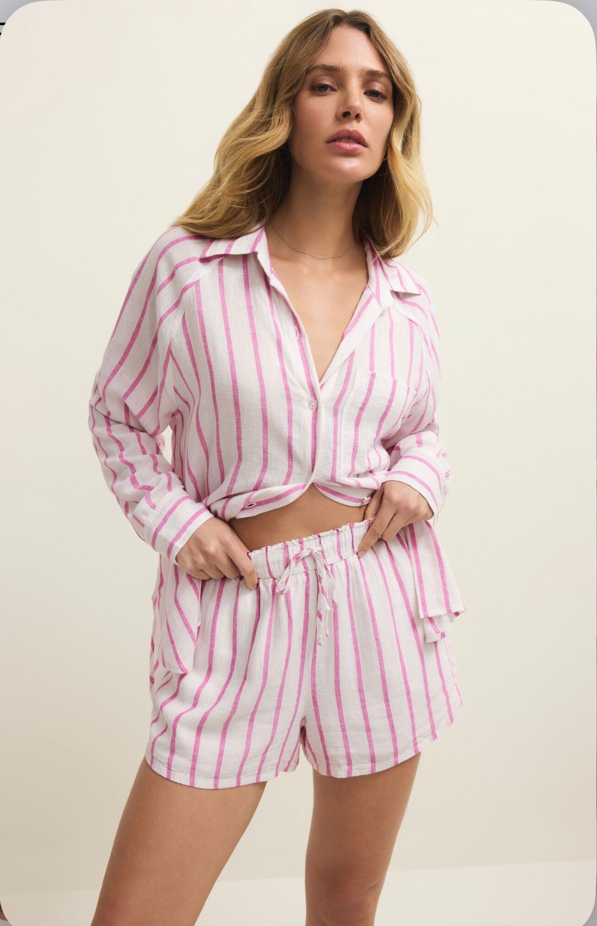 The perfect line short Spanish rose ZSupply