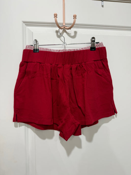 Red print boxer short
