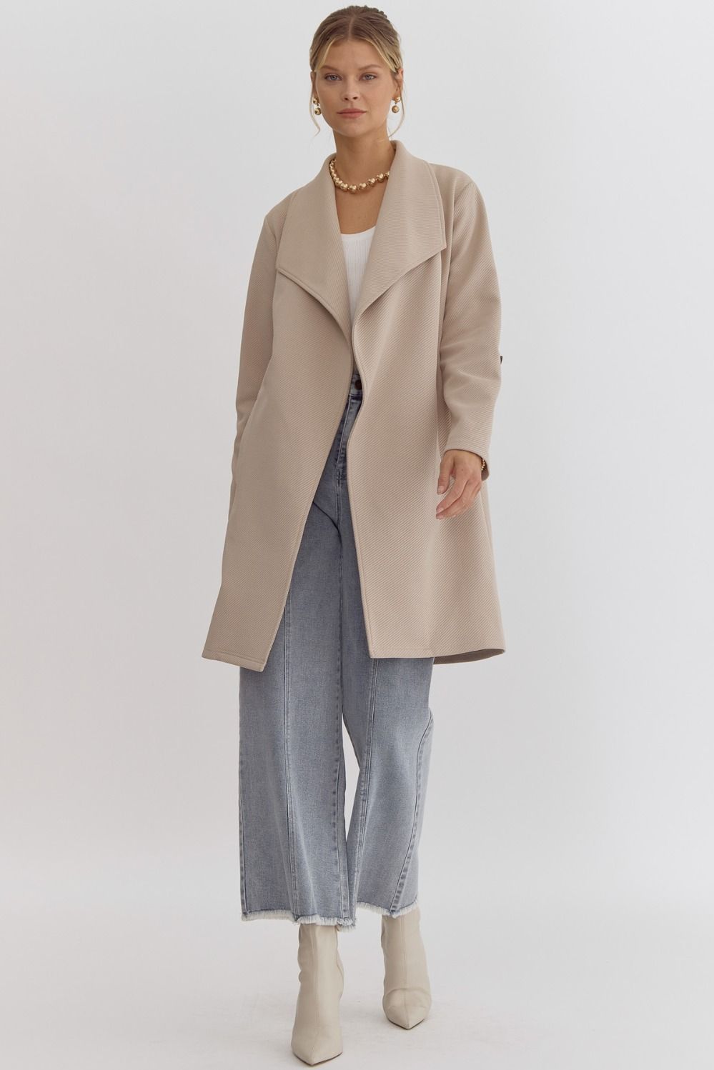 Cari Textured Coat (2 colors)