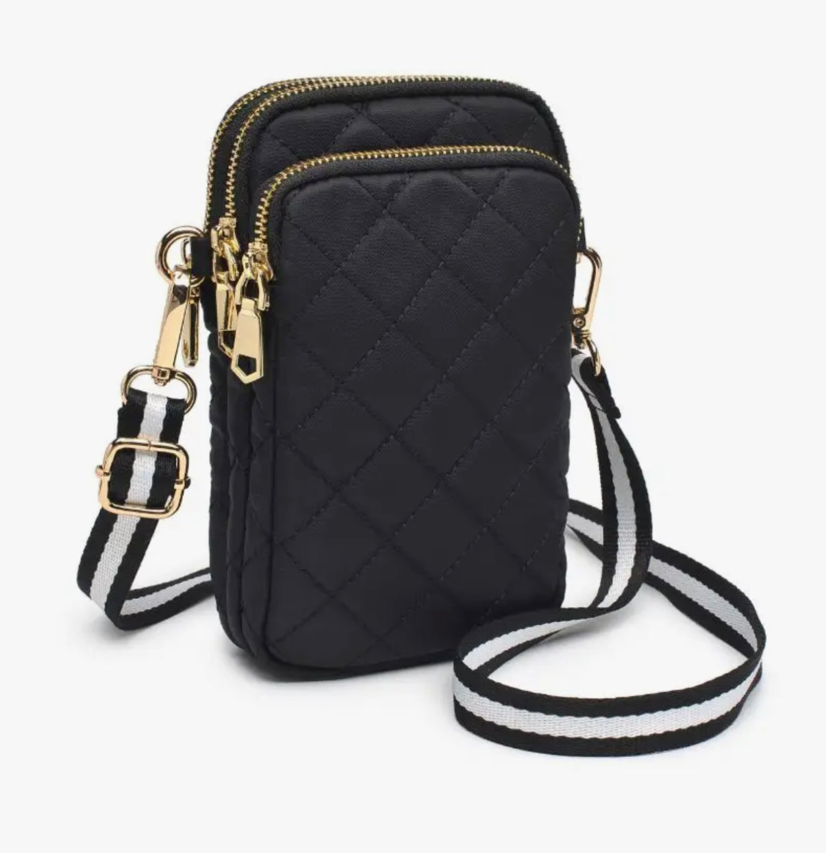 Divide & Conquer Quilted Crossbody by Sol and Selene