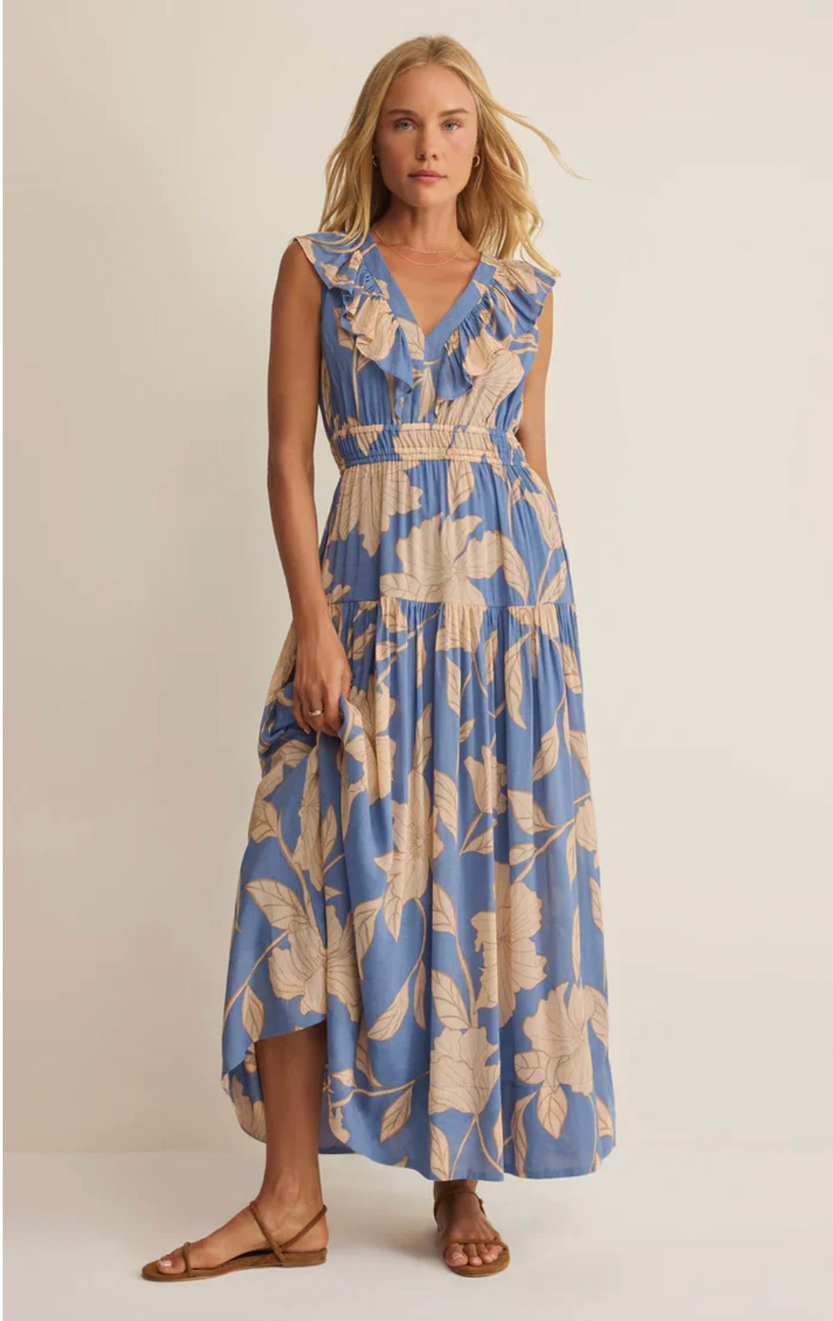 MALENE BLOOM FLORAL MAXI DRESS - Z Supply
