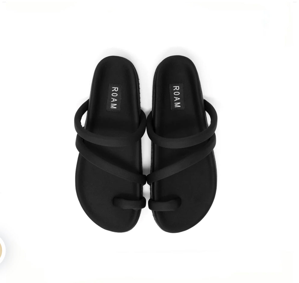 ROAM ORBIT SANDAL BLACK NEOPRENE