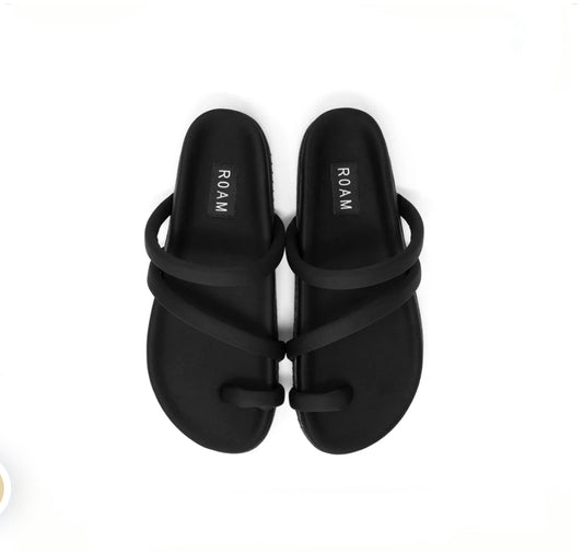 ROAM ORBIT SANDAL BLACK NEOPRENE