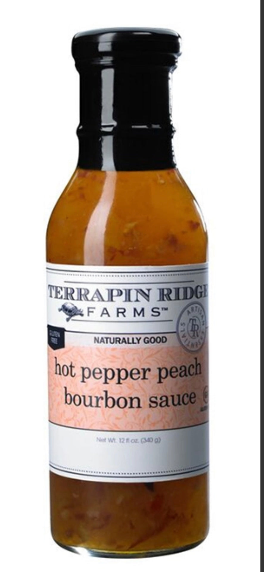 Hot Pepper Peach Bourbon Sauce